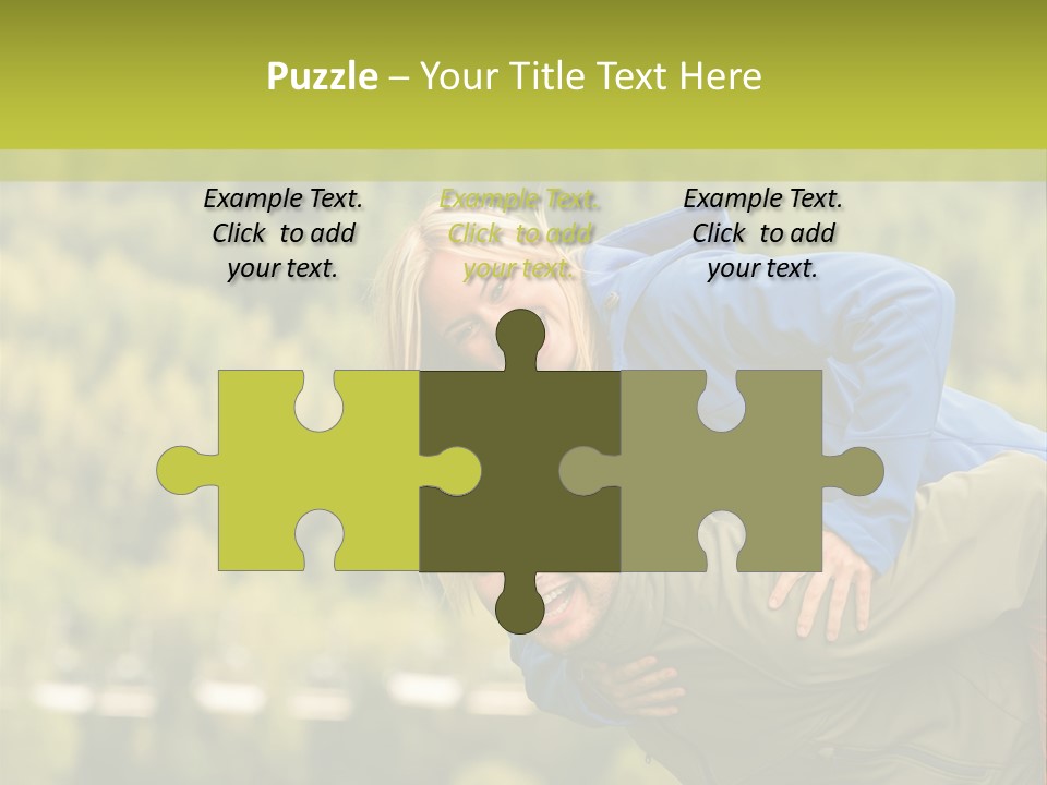 Holiday Smiling Happy PowerPoint Template