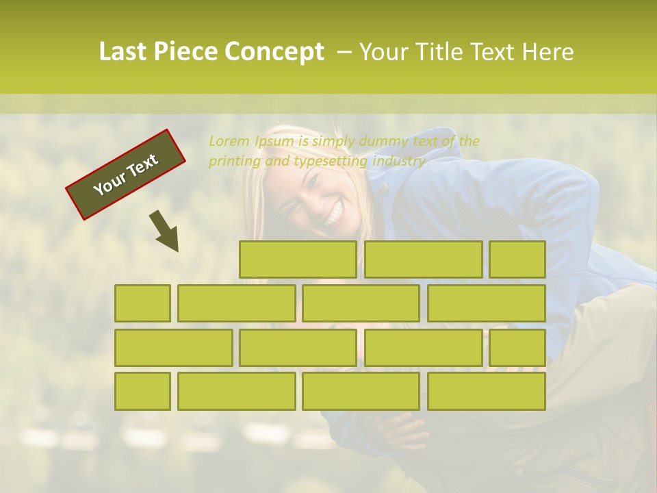 Holiday Smiling Happy PowerPoint Template