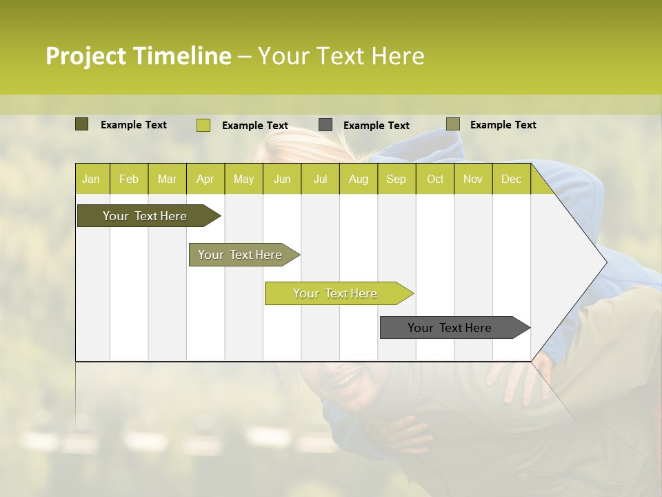 Holiday Smiling Happy PowerPoint Template