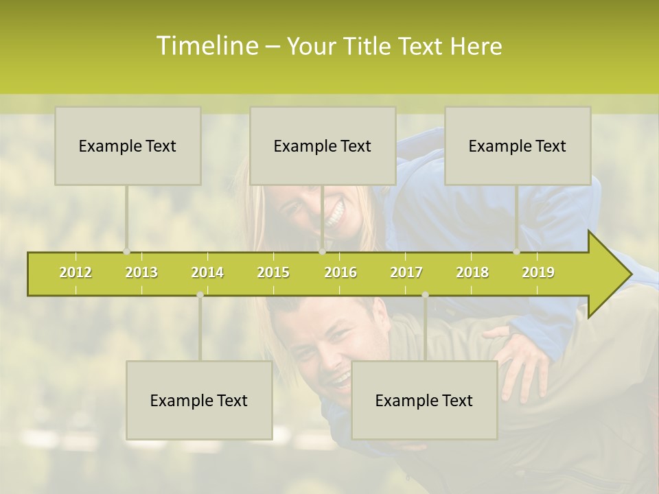 Holiday Smiling Happy PowerPoint Template