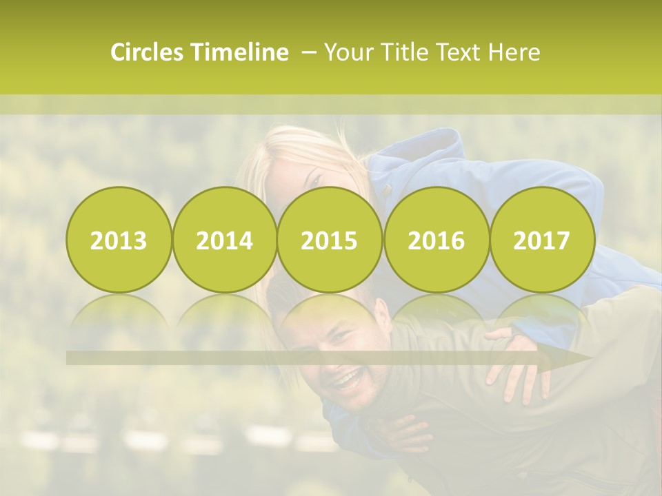 Holiday Smiling Happy PowerPoint Template