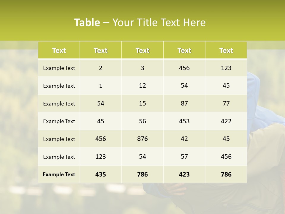 Holiday Smiling Happy PowerPoint Template