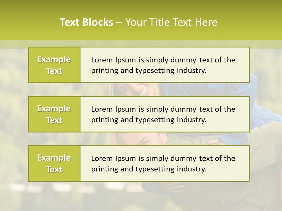 Holiday Smiling Happy PowerPoint Template