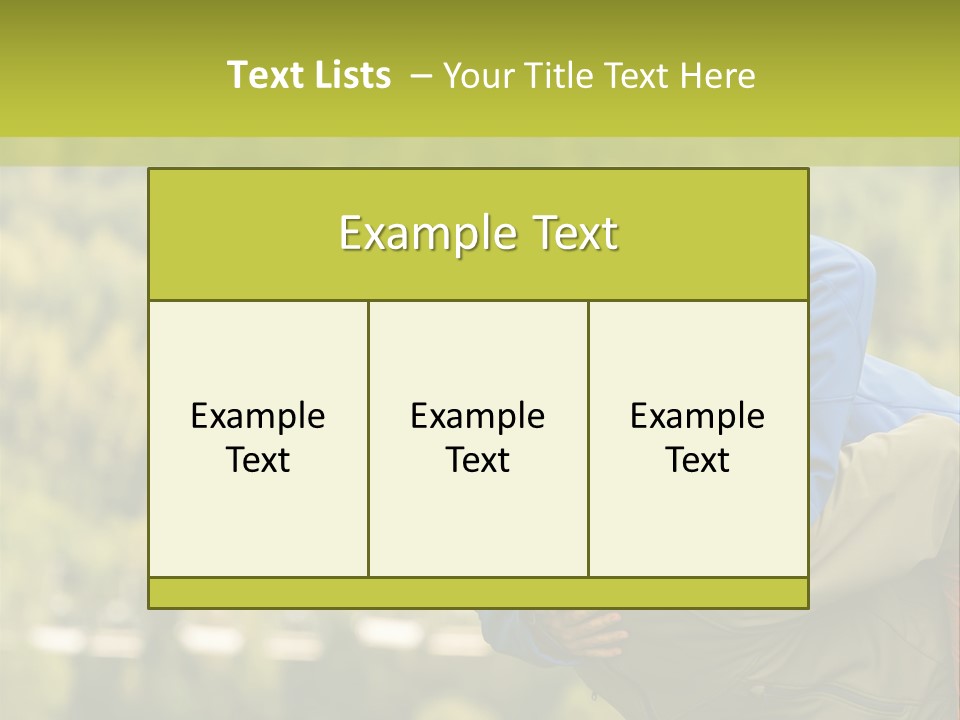 Holiday Smiling Happy PowerPoint Template