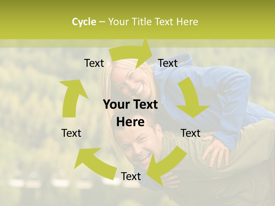 Holiday Smiling Happy PowerPoint Template