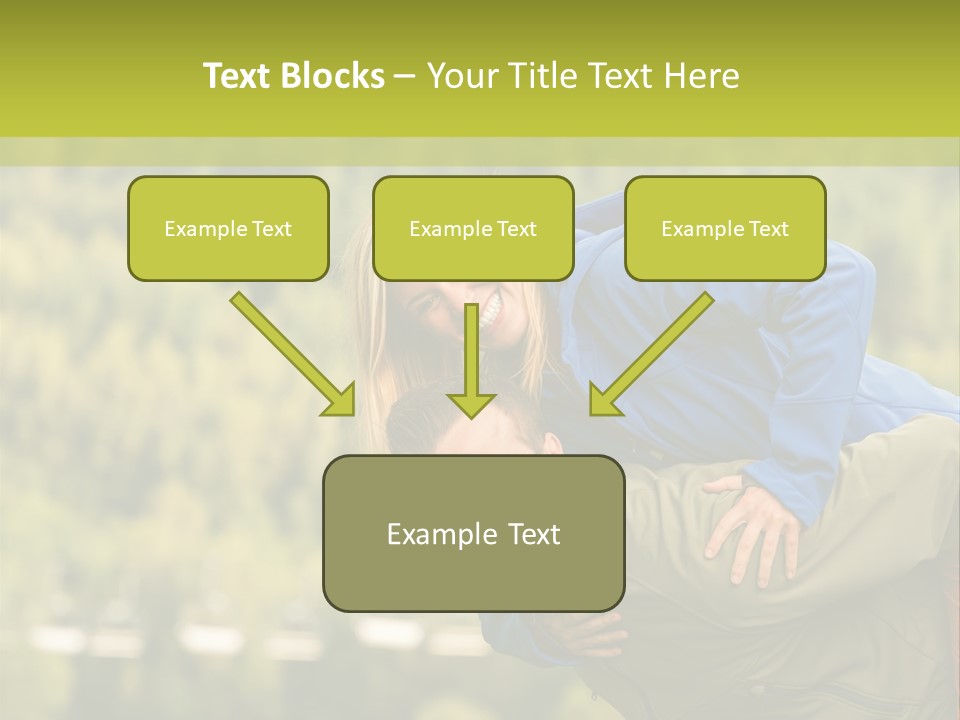 Holiday Smiling Happy PowerPoint Template