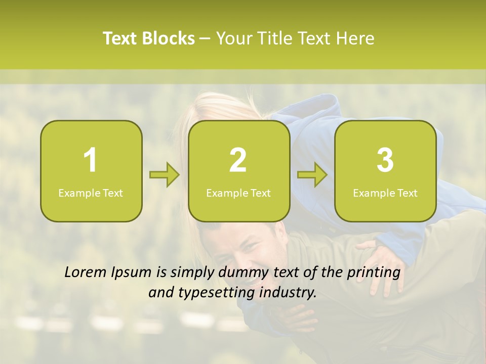 Holiday Smiling Happy PowerPoint Template