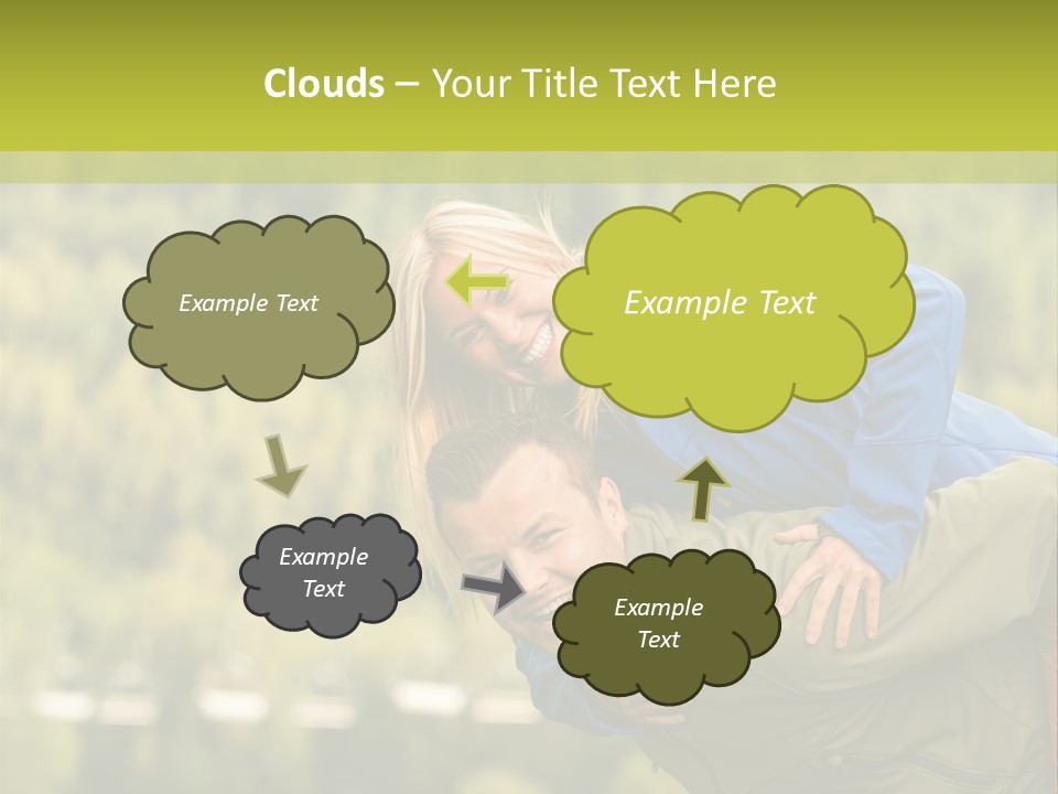Holiday Smiling Happy PowerPoint Template