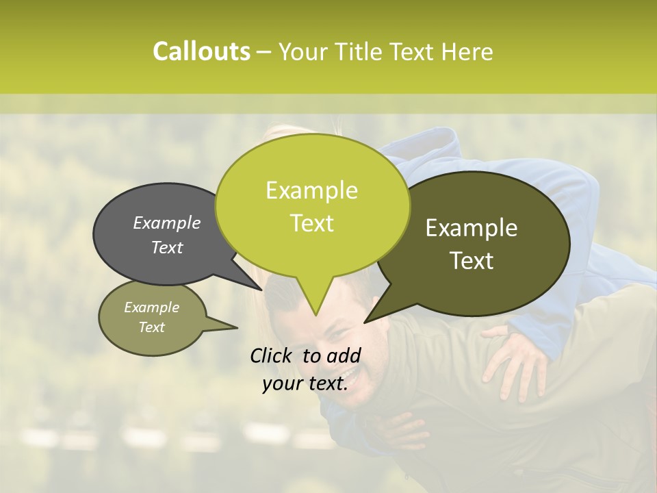 Holiday Smiling Happy PowerPoint Template