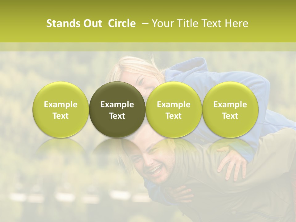 Holiday Smiling Happy PowerPoint Template