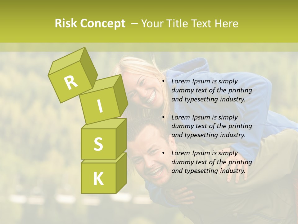 Holiday Smiling Happy PowerPoint Template