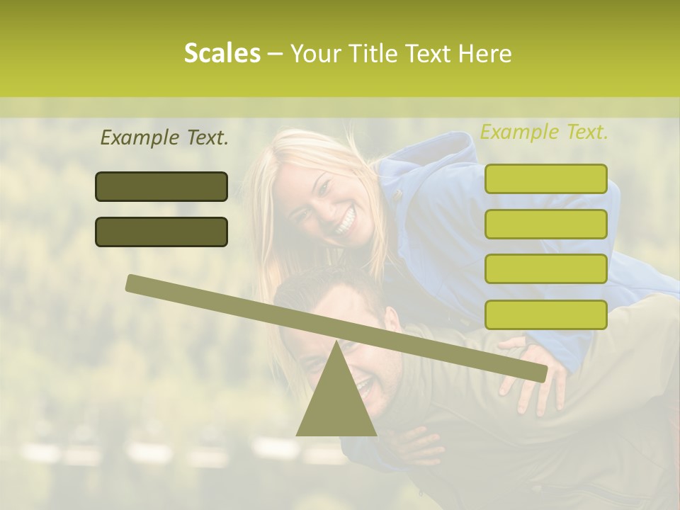 Holiday Smiling Happy PowerPoint Template