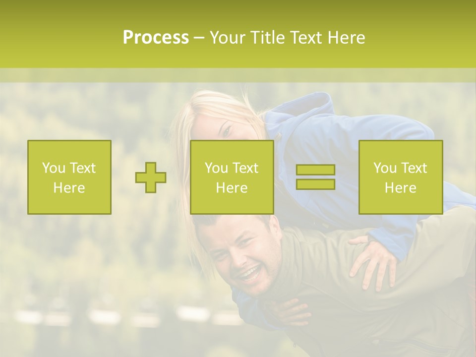 Holiday Smiling Happy PowerPoint Template