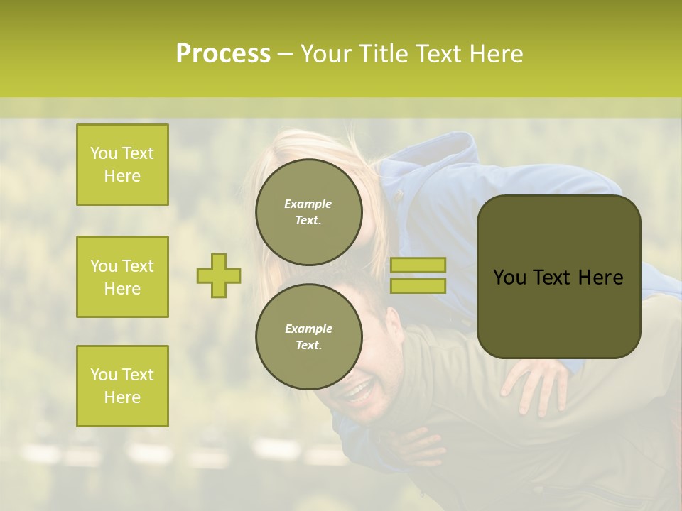 Holiday Smiling Happy PowerPoint Template