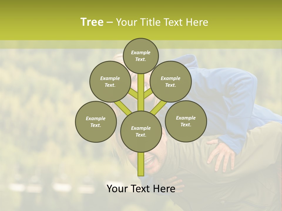 Holiday Smiling Happy PowerPoint Template