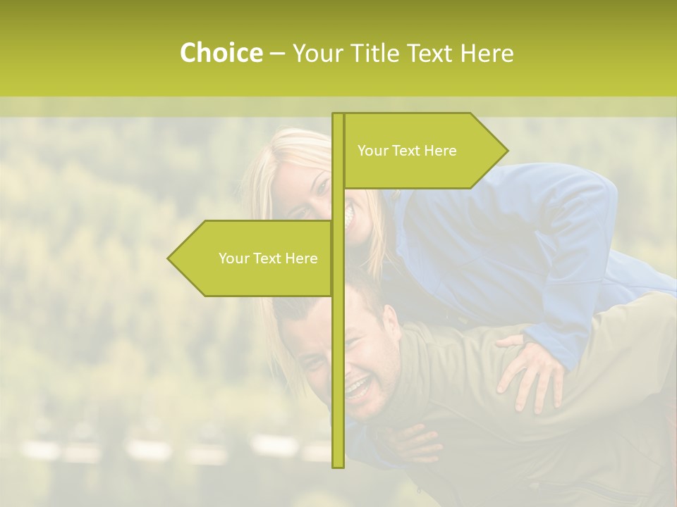 Holiday Smiling Happy PowerPoint Template