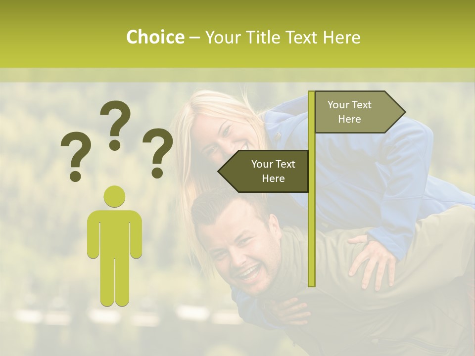 Holiday Smiling Happy PowerPoint Template