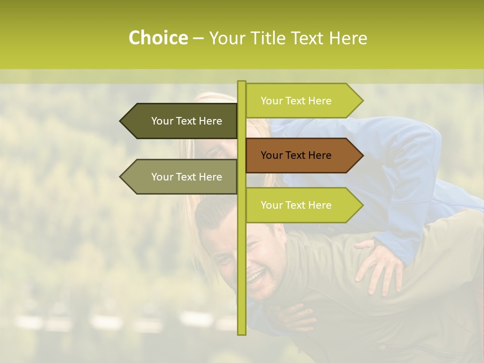 Holiday Smiling Happy PowerPoint Template