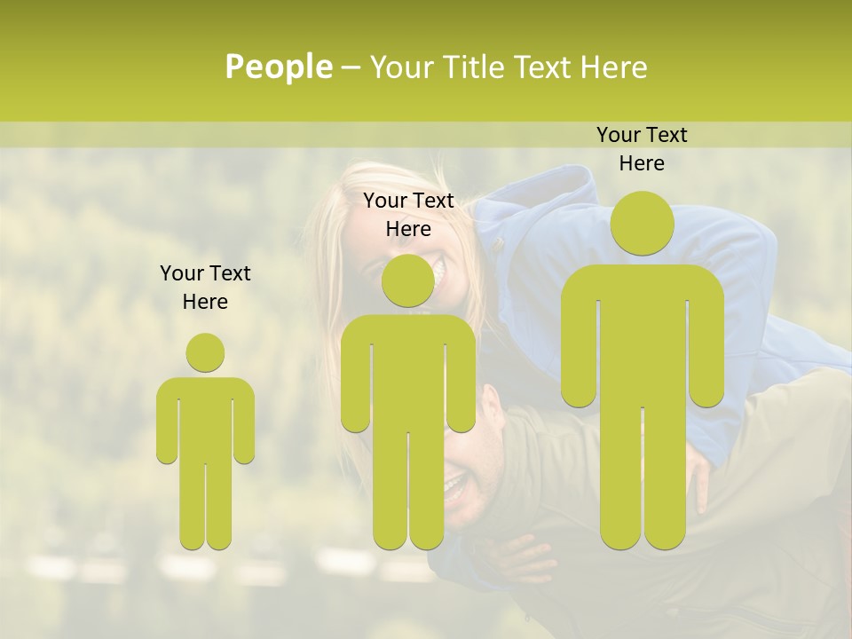 Holiday Smiling Happy PowerPoint Template