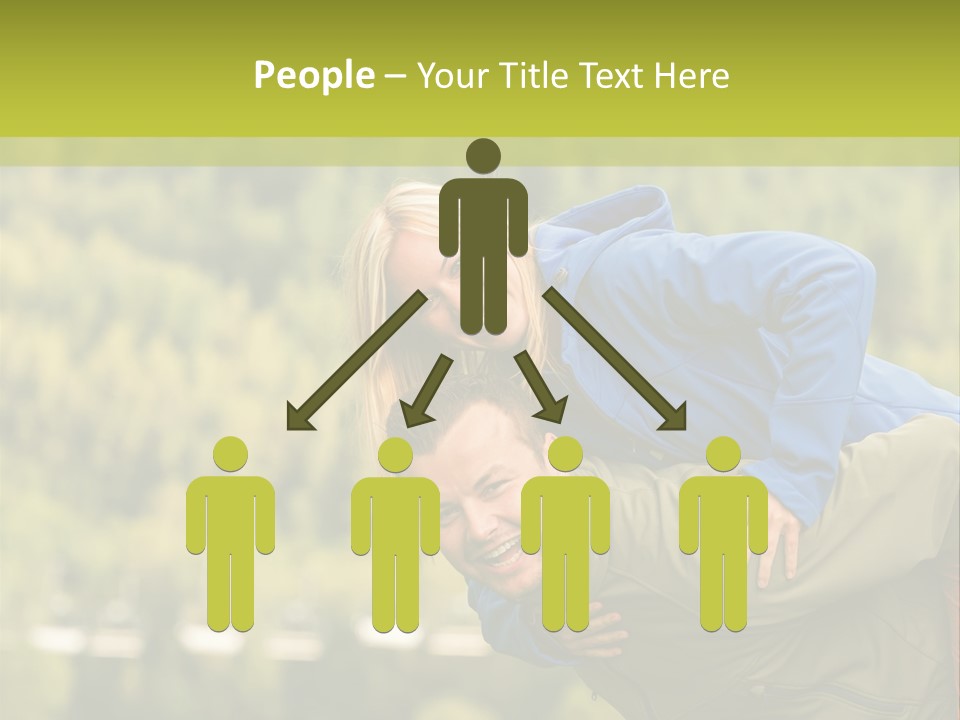 Holiday Smiling Happy PowerPoint Template