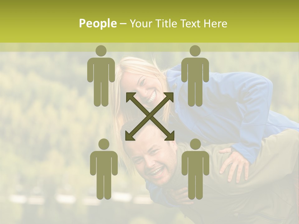 Holiday Smiling Happy PowerPoint Template