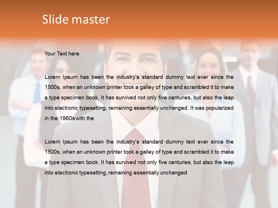 Boss Working Interiors PowerPoint Template