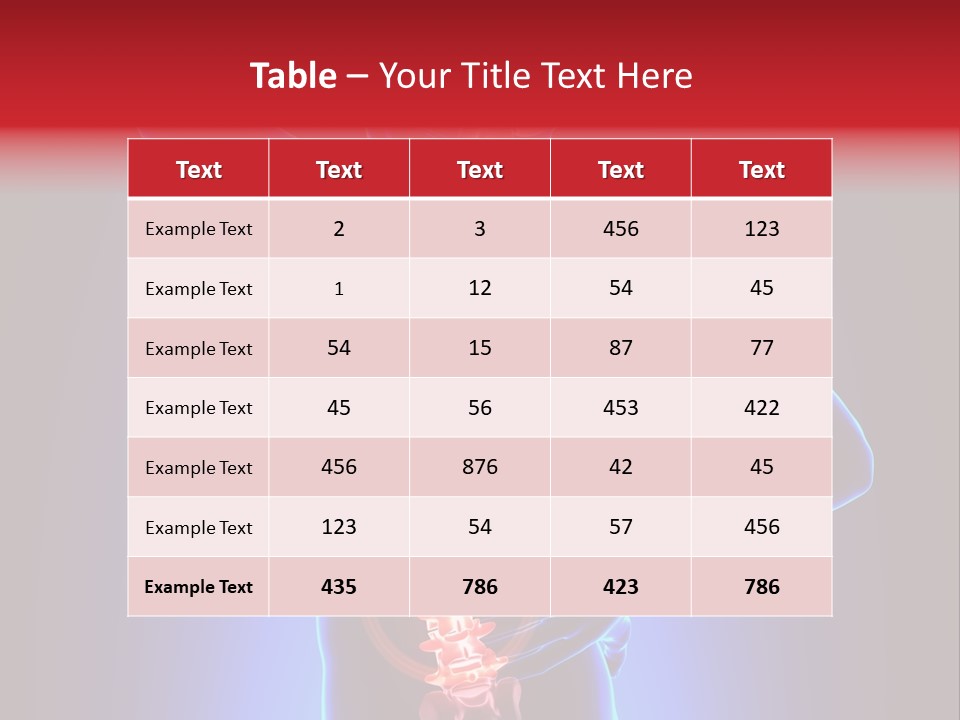 Adult Health Radiation PowerPoint Template