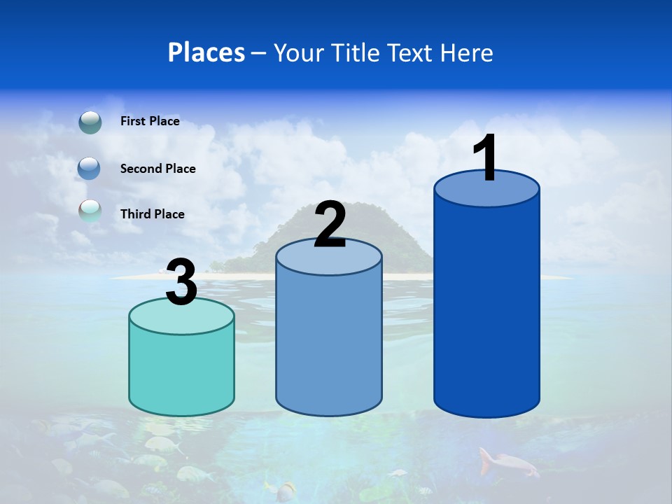 Sea Coast Sand PowerPoint Template