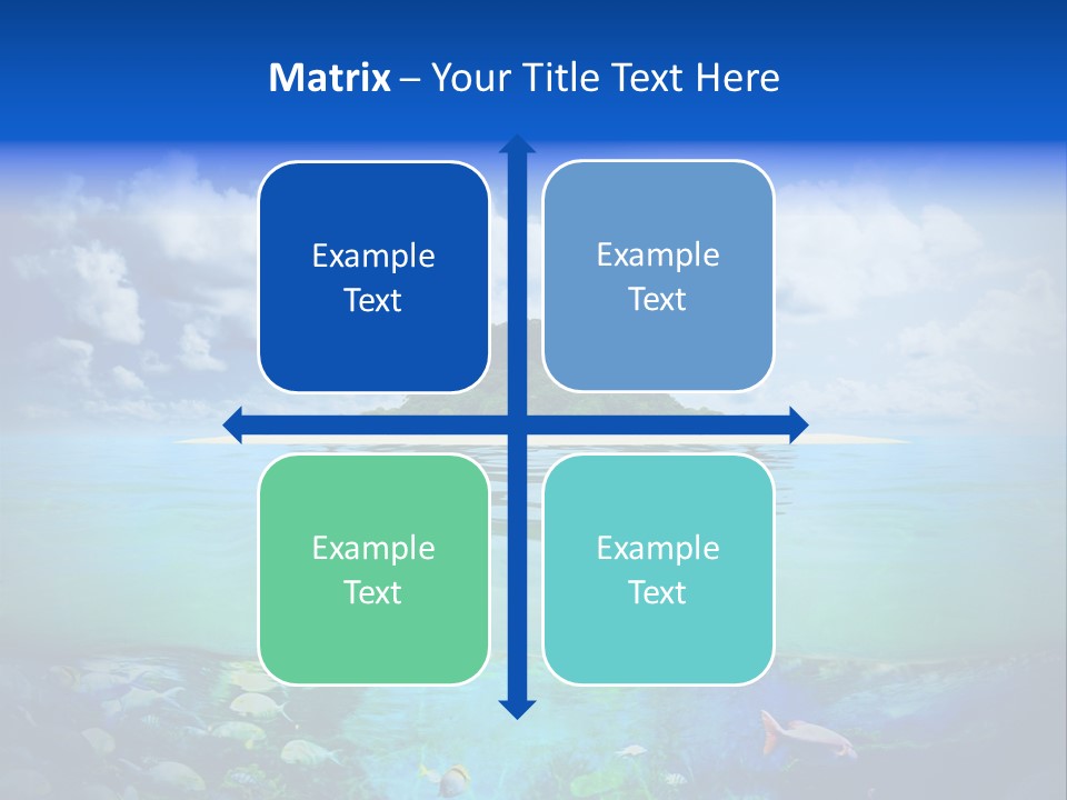 Sea Coast Sand PowerPoint Template