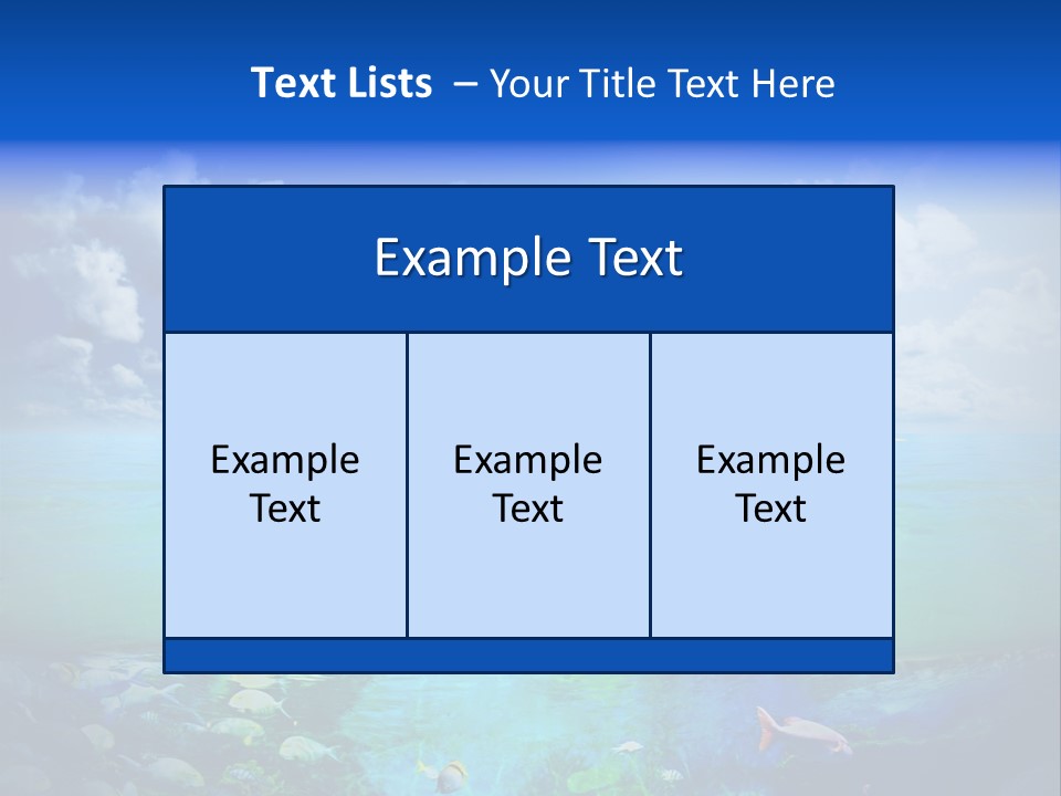 Sea Coast Sand PowerPoint Template