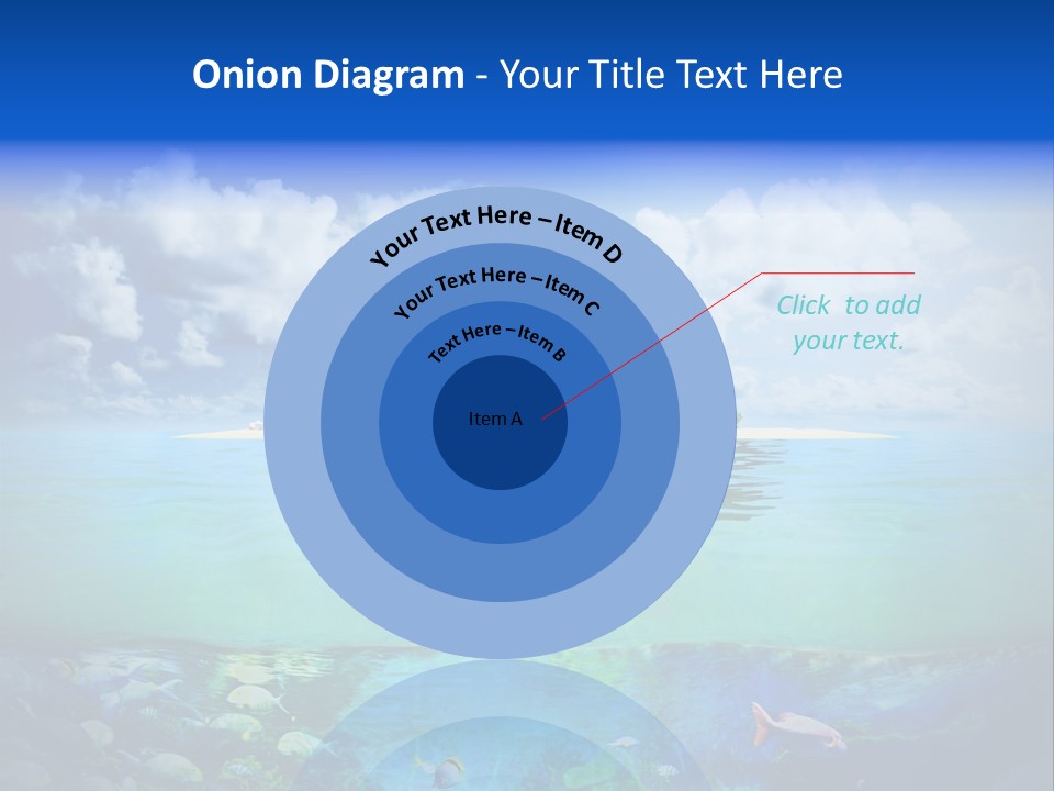 Sea Coast Sand PowerPoint Template