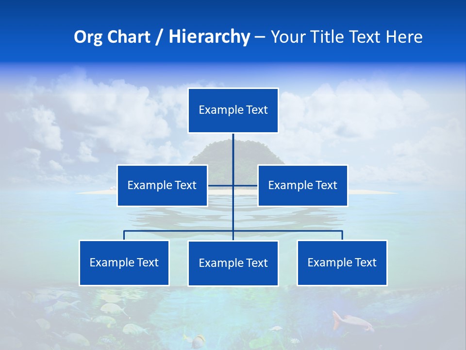 Sea Coast Sand PowerPoint Template