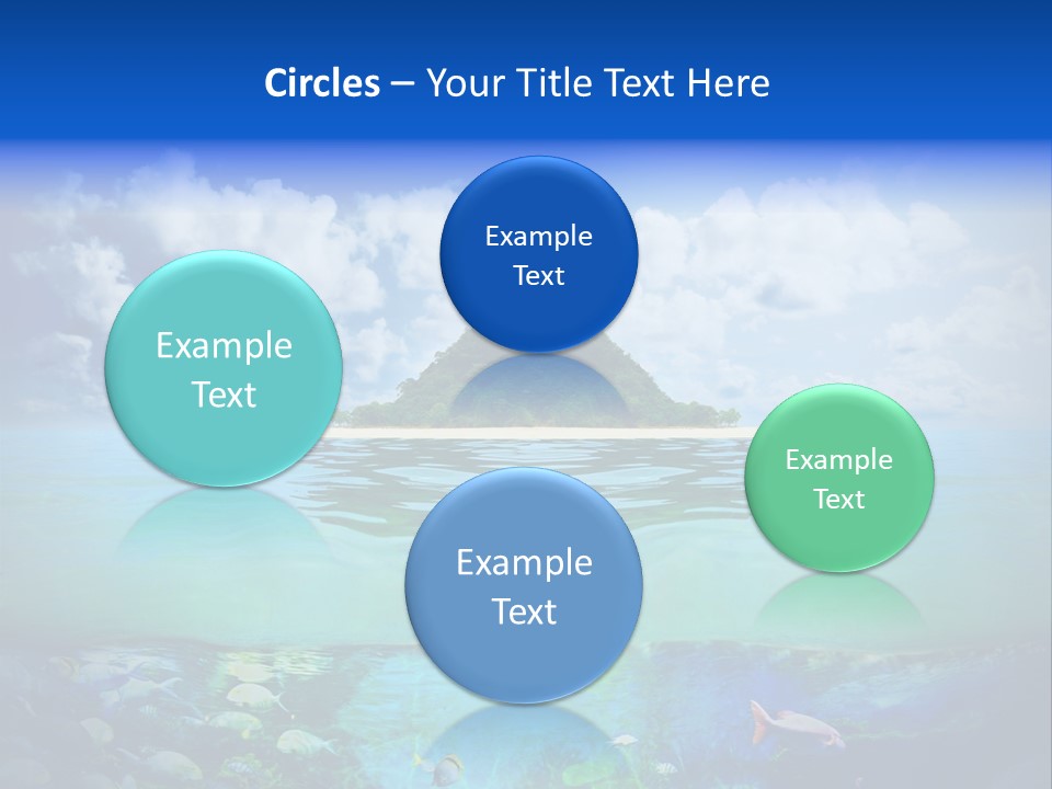 Sea Coast Sand PowerPoint Template