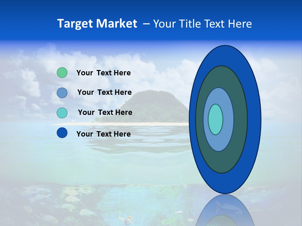 Sea Coast Sand PowerPoint Template