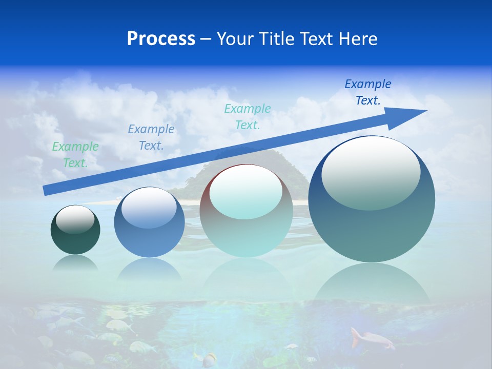 Sea Coast Sand PowerPoint Template