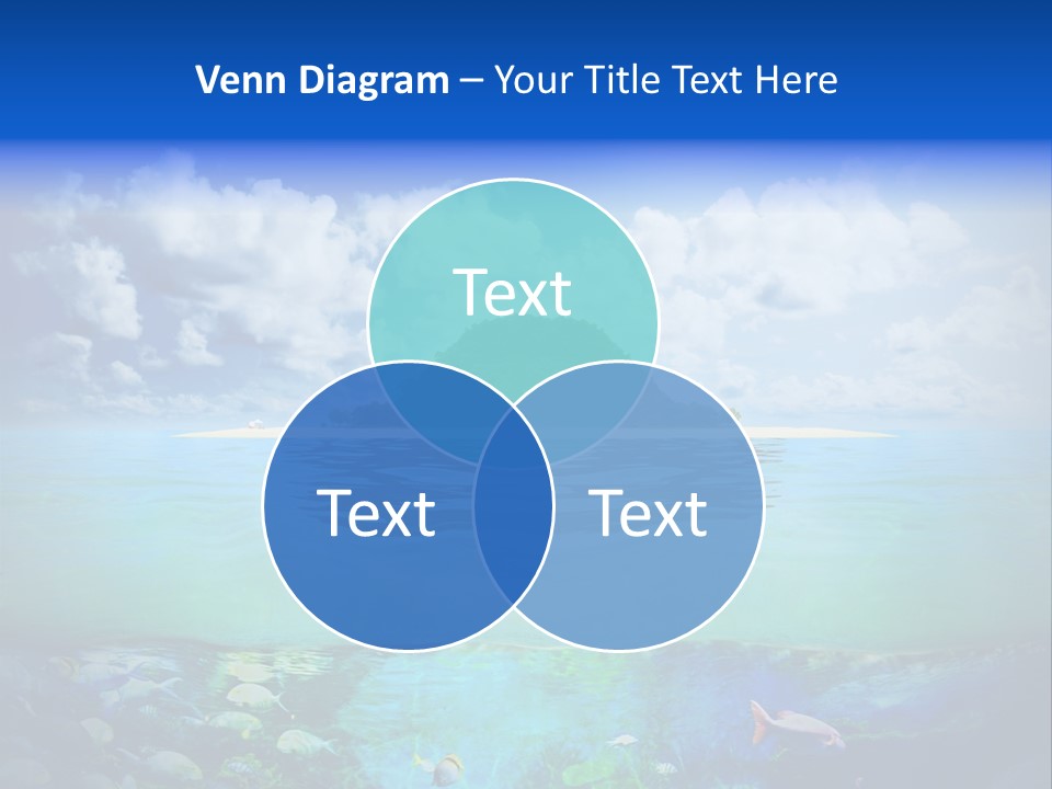 Sea Coast Sand PowerPoint Template