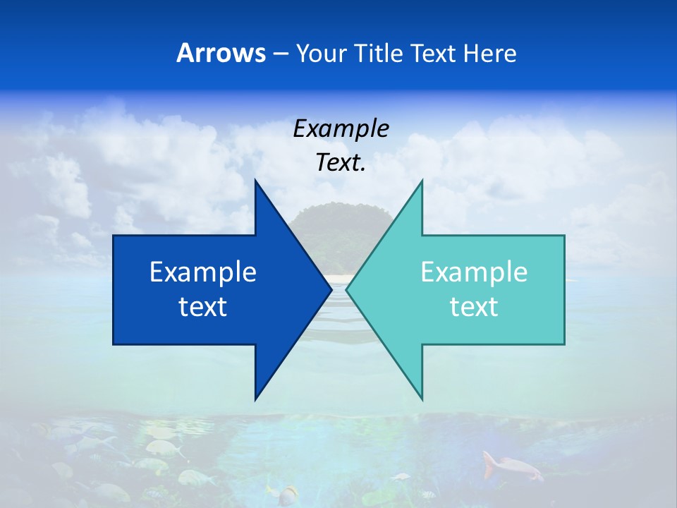 Sea Coast Sand PowerPoint Template