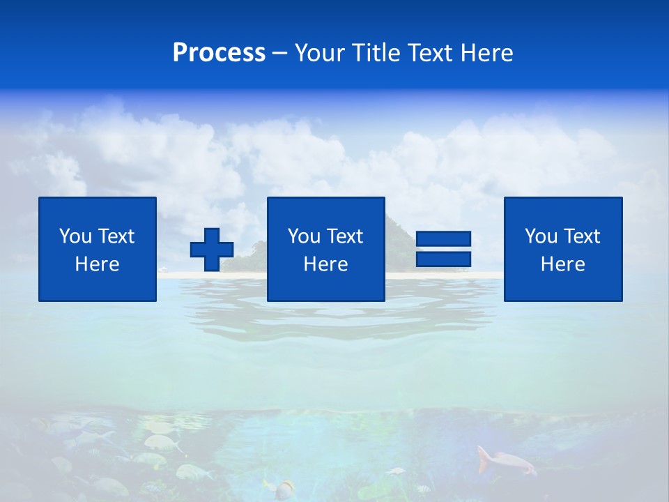 Sea Coast Sand PowerPoint Template