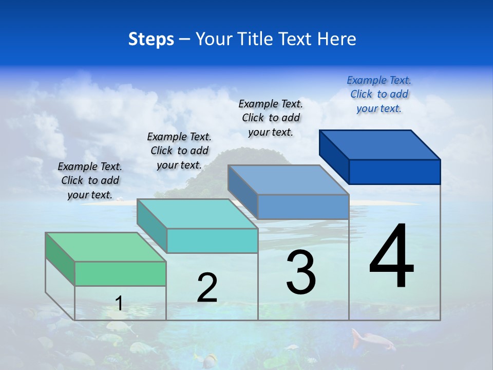 Sea Coast Sand PowerPoint Template
