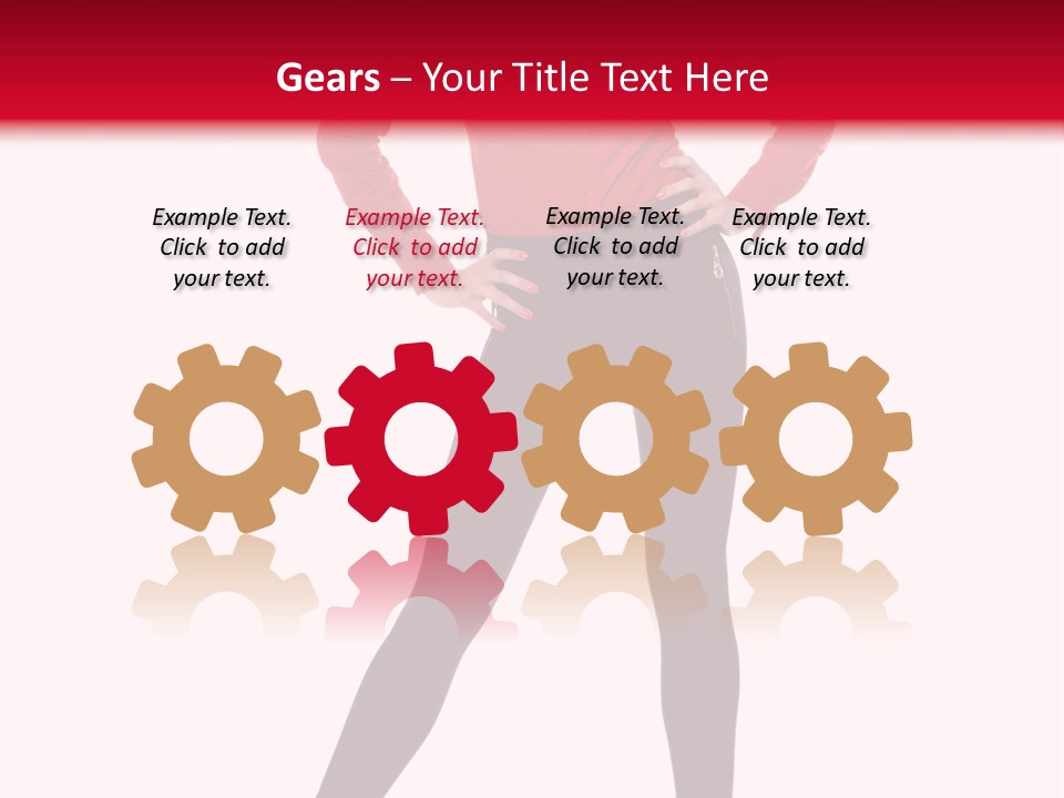 Head Hair Person PowerPoint Template