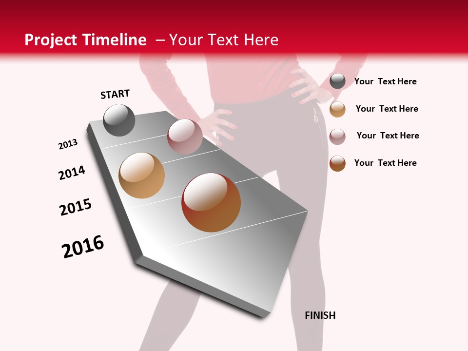 Head Hair Person PowerPoint Template