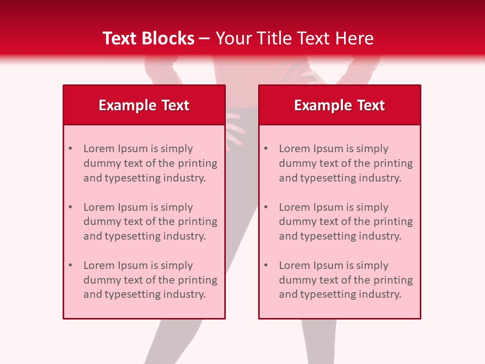 Head Hair Person PowerPoint Template