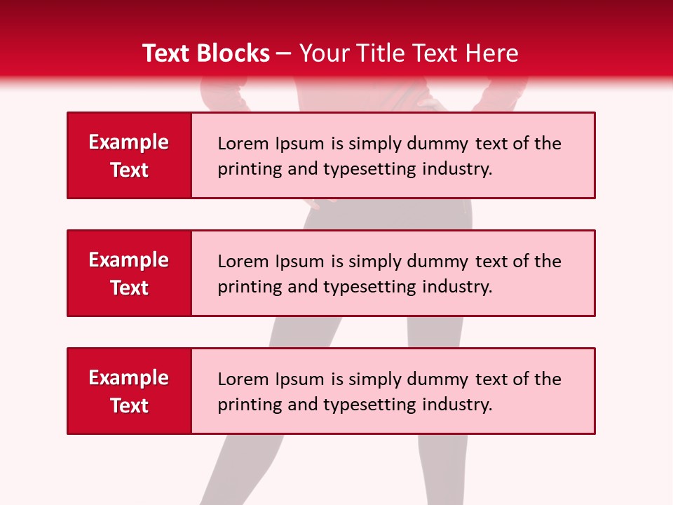 Head Hair Person PowerPoint Template