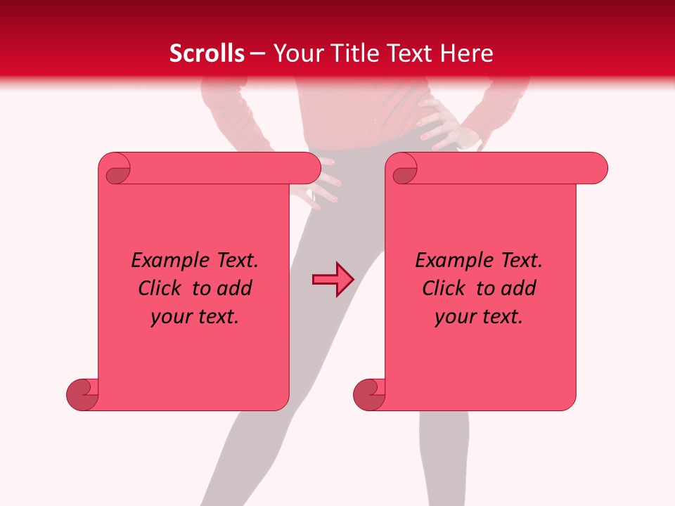 Head Hair Person PowerPoint Template