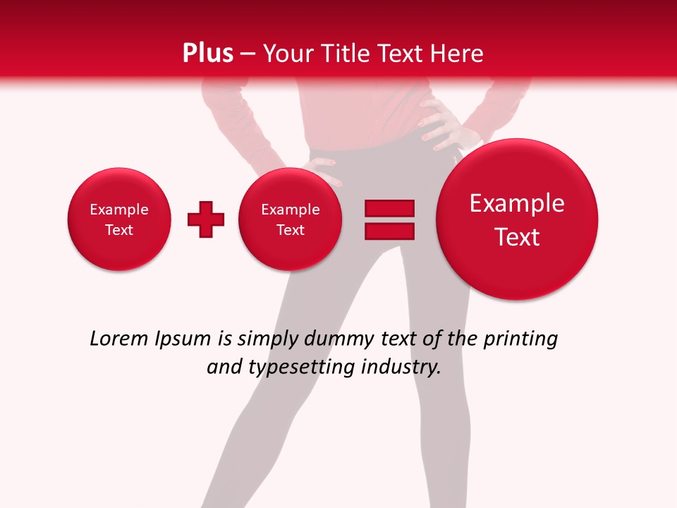 Head Hair Person PowerPoint Template