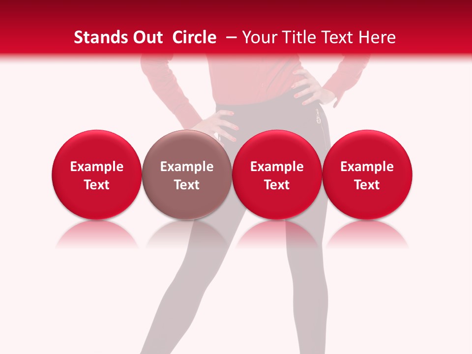 Head Hair Person PowerPoint Template