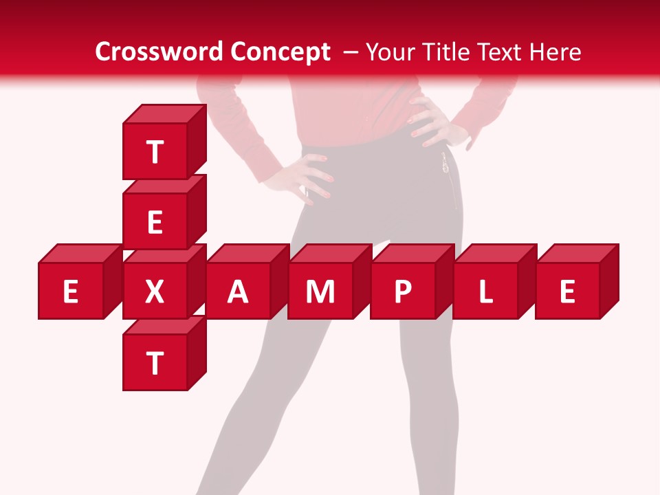 Head Hair Person PowerPoint Template