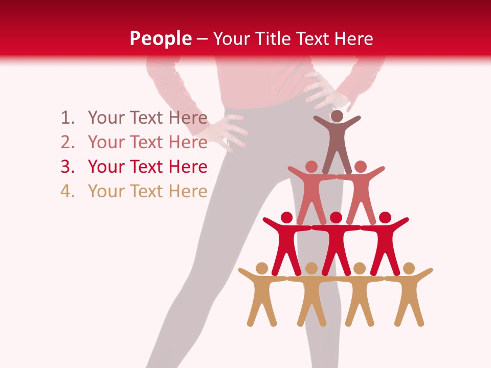 Head Hair Person PowerPoint Template