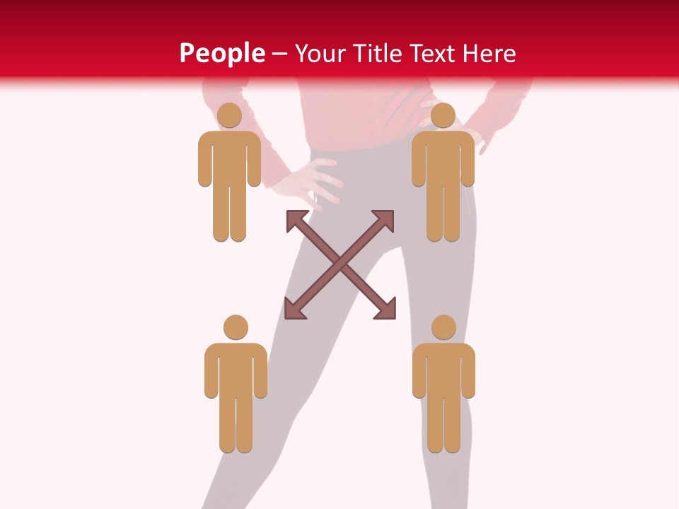 Head Hair Person PowerPoint Template