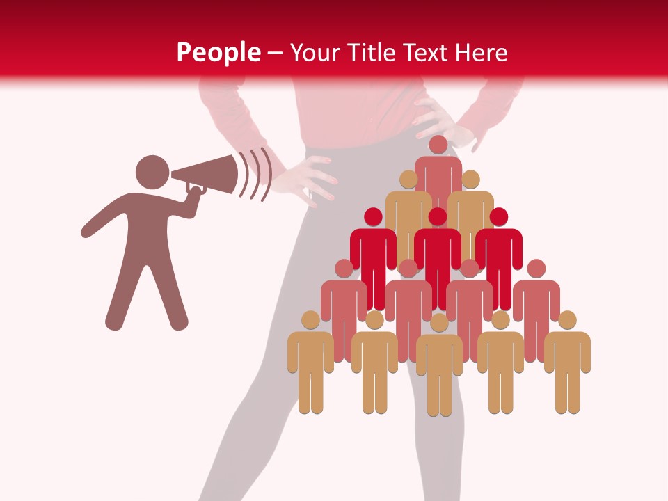 Head Hair Person PowerPoint Template